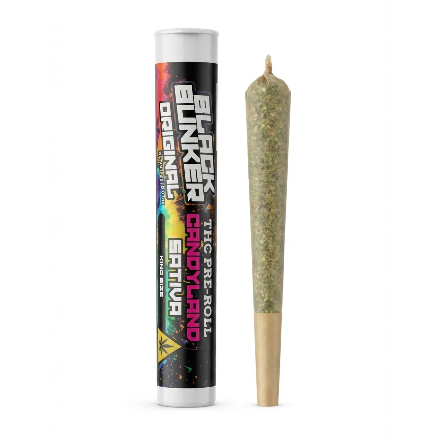 Black Bunker Original THC Pre Rolls 2G (1Ct) - Image 3