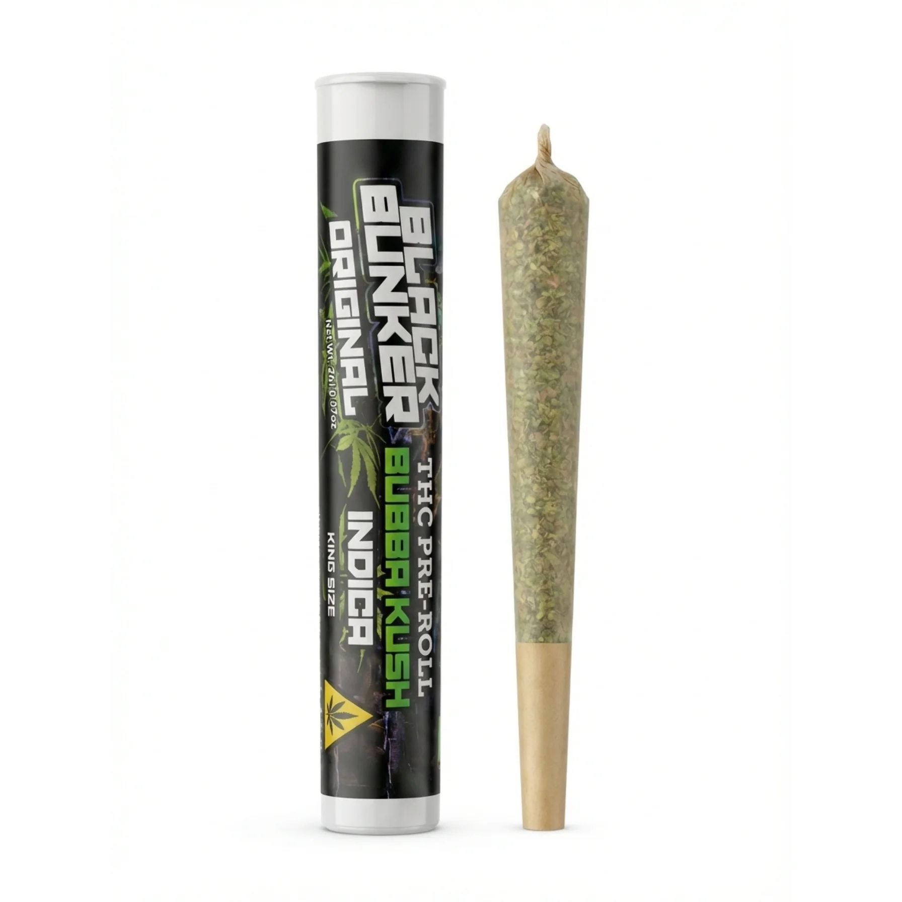 Black Bunker Original THC Pre Rolls 2G (1Ct) - Image 4