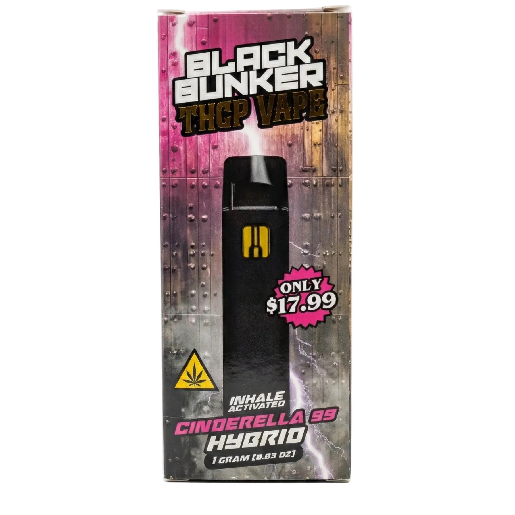 Black Bunker THCp Disposable Vape 1G - Image 2