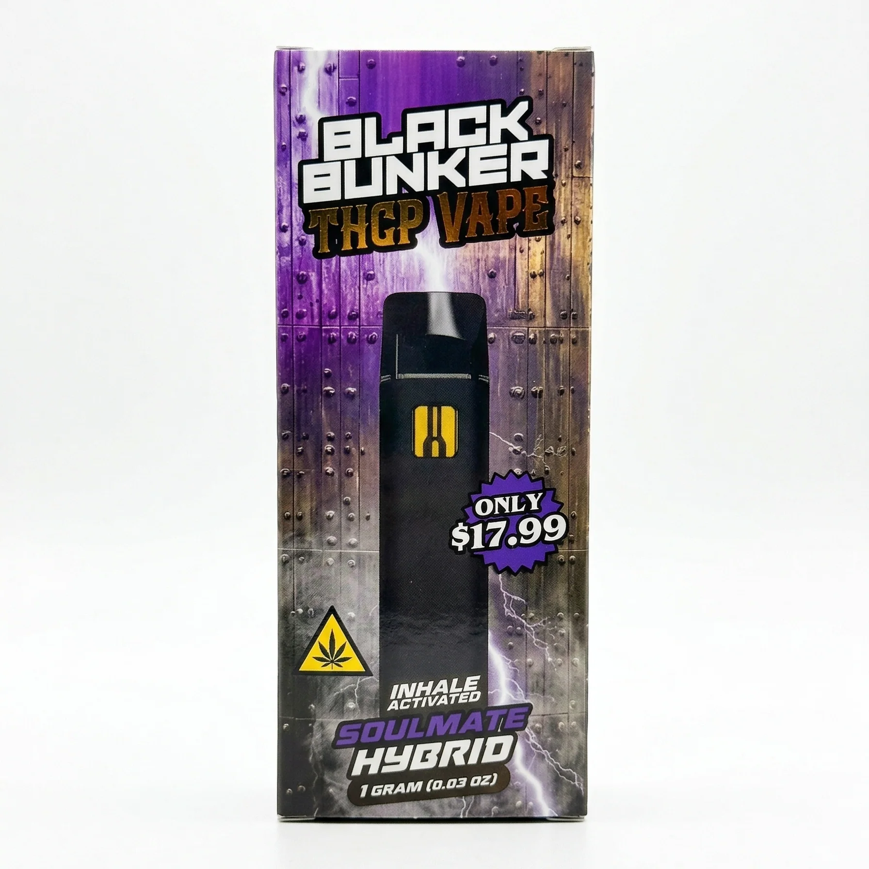 Black Bunker THCp Disposable Vape 1G - Image 5