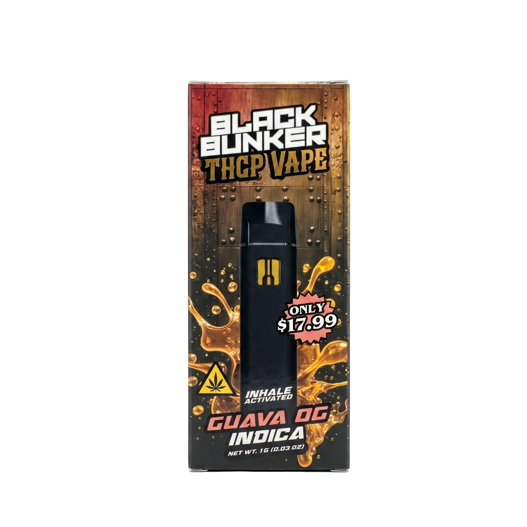 Black Bunker THCp Disposable Vape 1G - Image 7