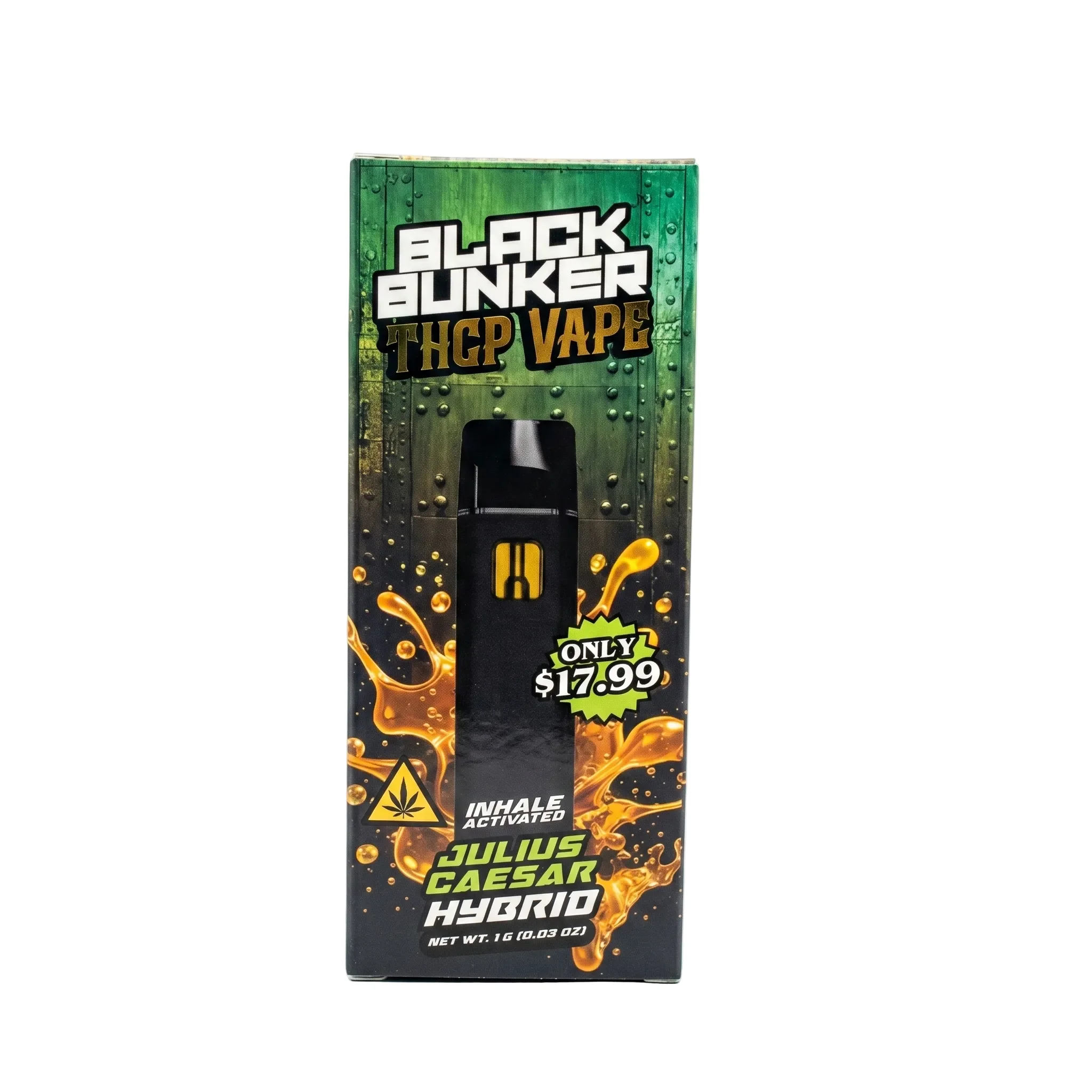 Black Bunker THCp Disposable Vape 1G - Image 9