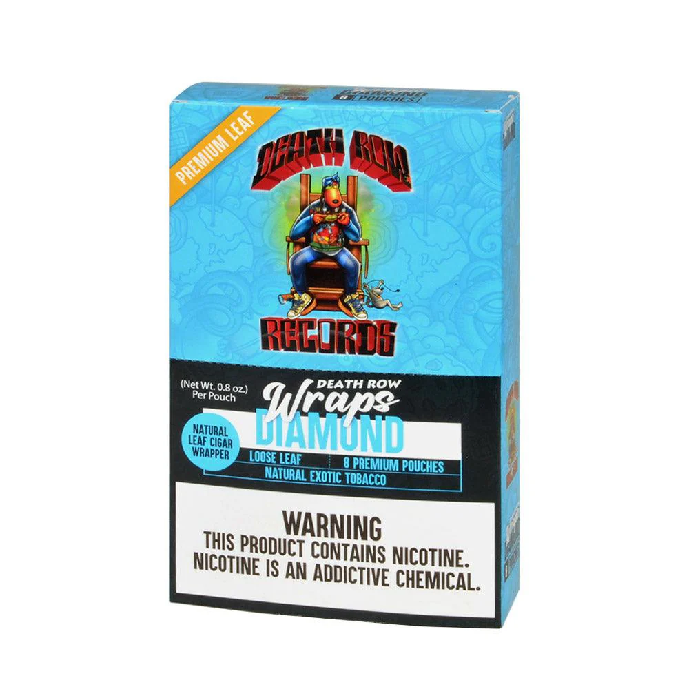 Death Row Premium Loose Leaf Tobacco Wraps 6 Ct - Image 3