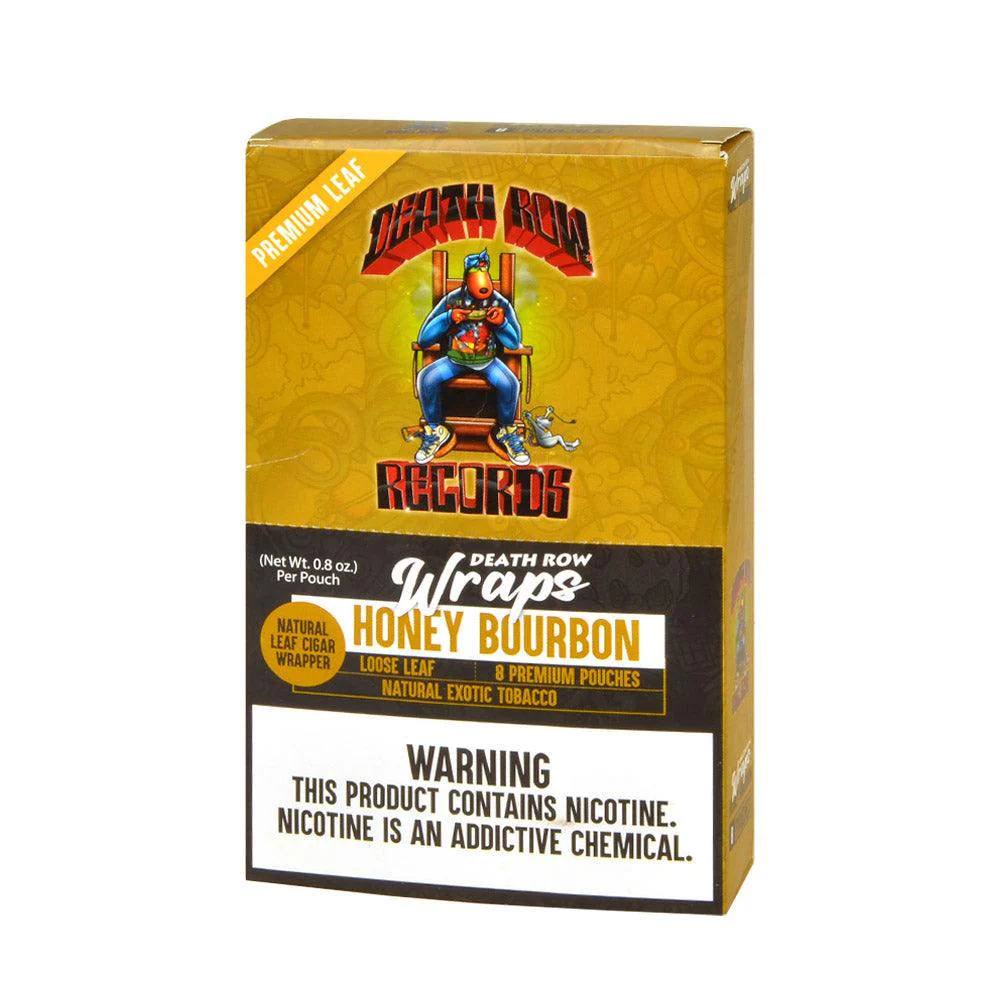 Death Row Premium Loose Leaf Tobacco Wraps 6 Ct - Image 4