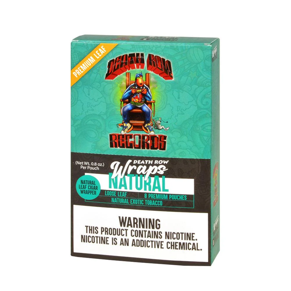 Death Row Premium Loose Leaf Tobacco Wraps 6 Ct - Image 5