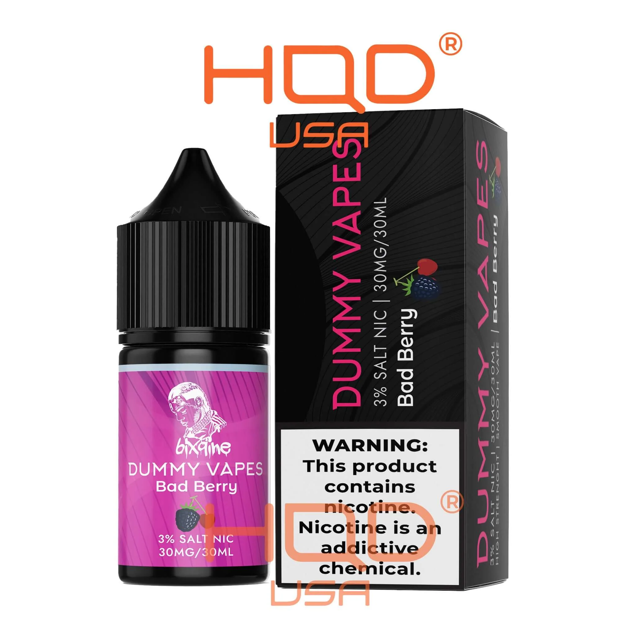 Dummy Vapes 3% Nicotine Salt E-Liquid – 30mL Bottle - Image 10