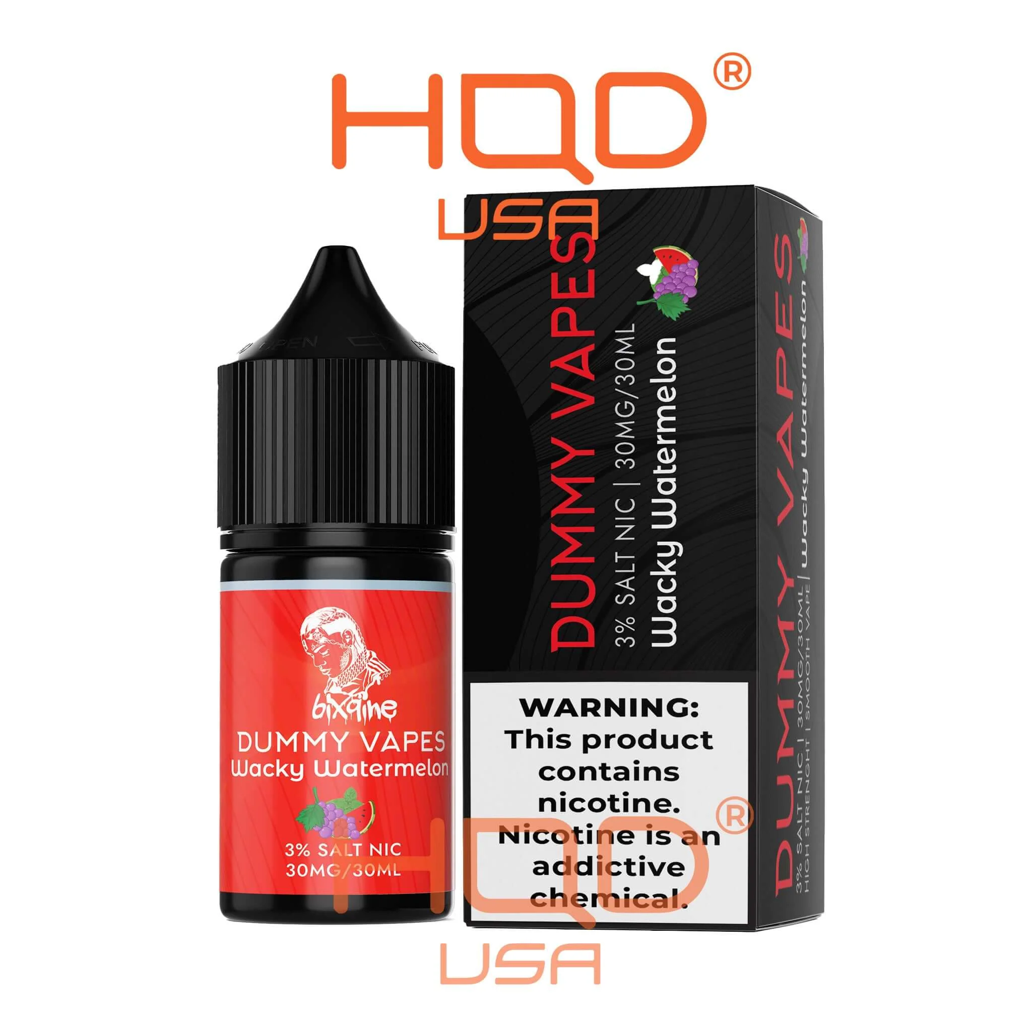 Dummy Vapes 3% Nicotine Salt E-Liquid – 30mL Bottle - Image 8