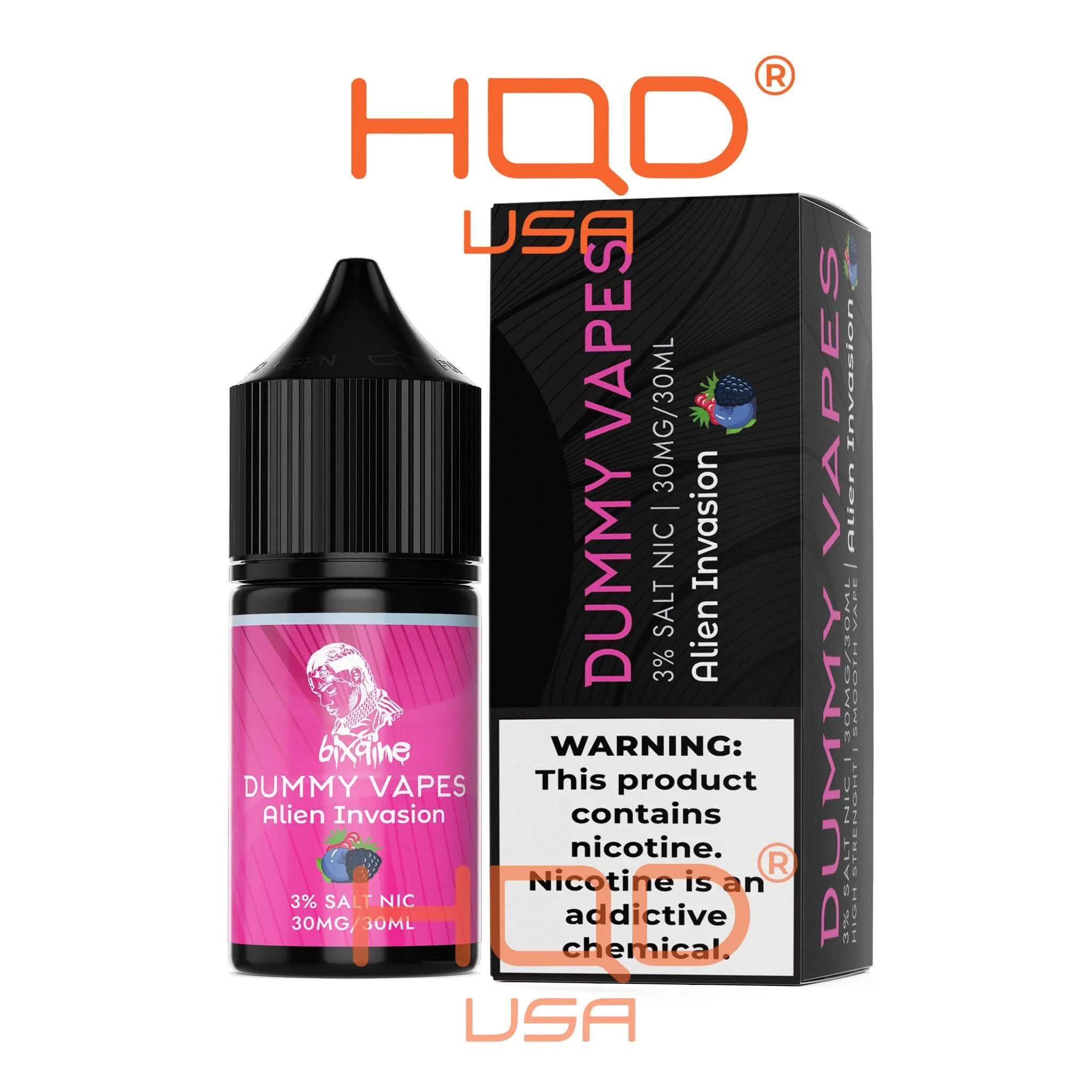 Dummy Vapes 3% Nicotine Salt E-Liquid – 30mL Bottle - Image 9