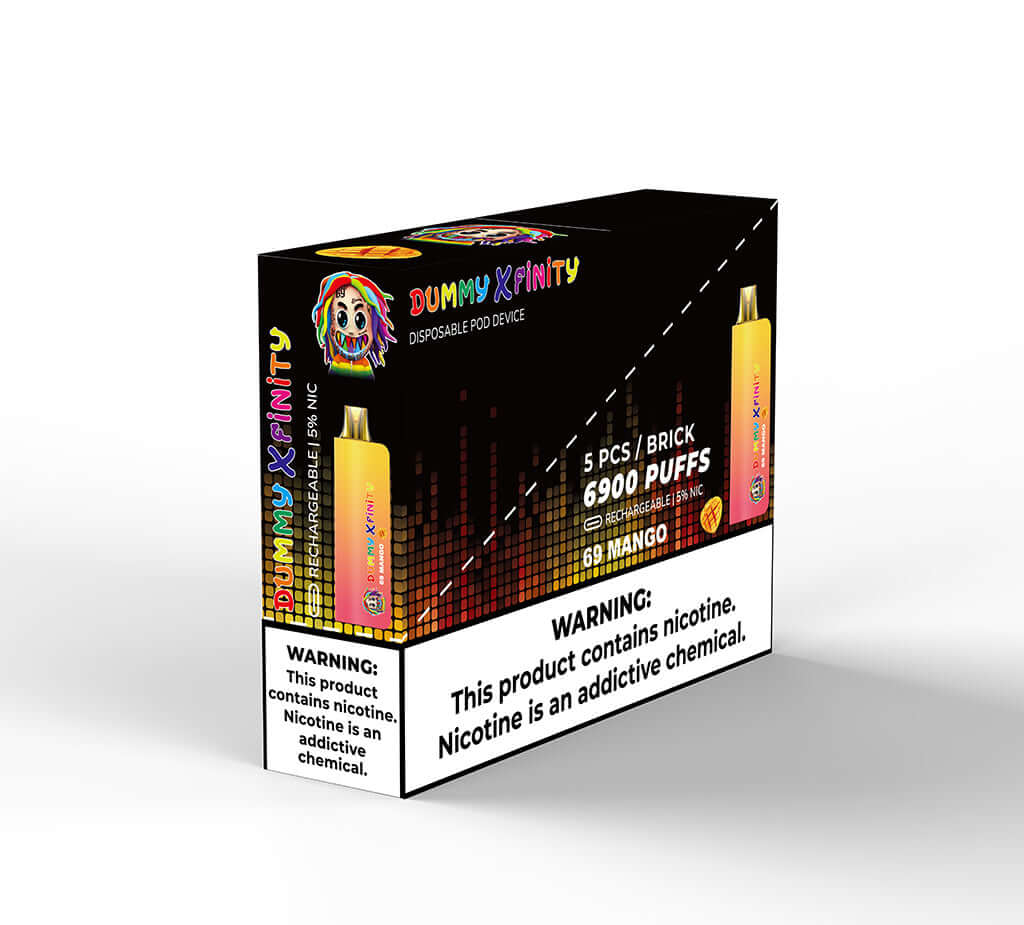 Dummy XFinity By 6ix9ine 6900 Disposable Vape 5 Pack - Image 14