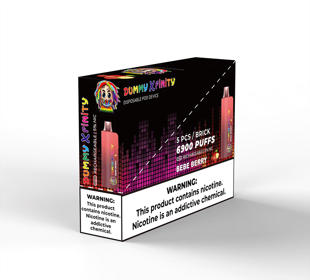 Dummy XFinity By 6ix9ine 6900 Disposable Vape 5 Pack - Image 17