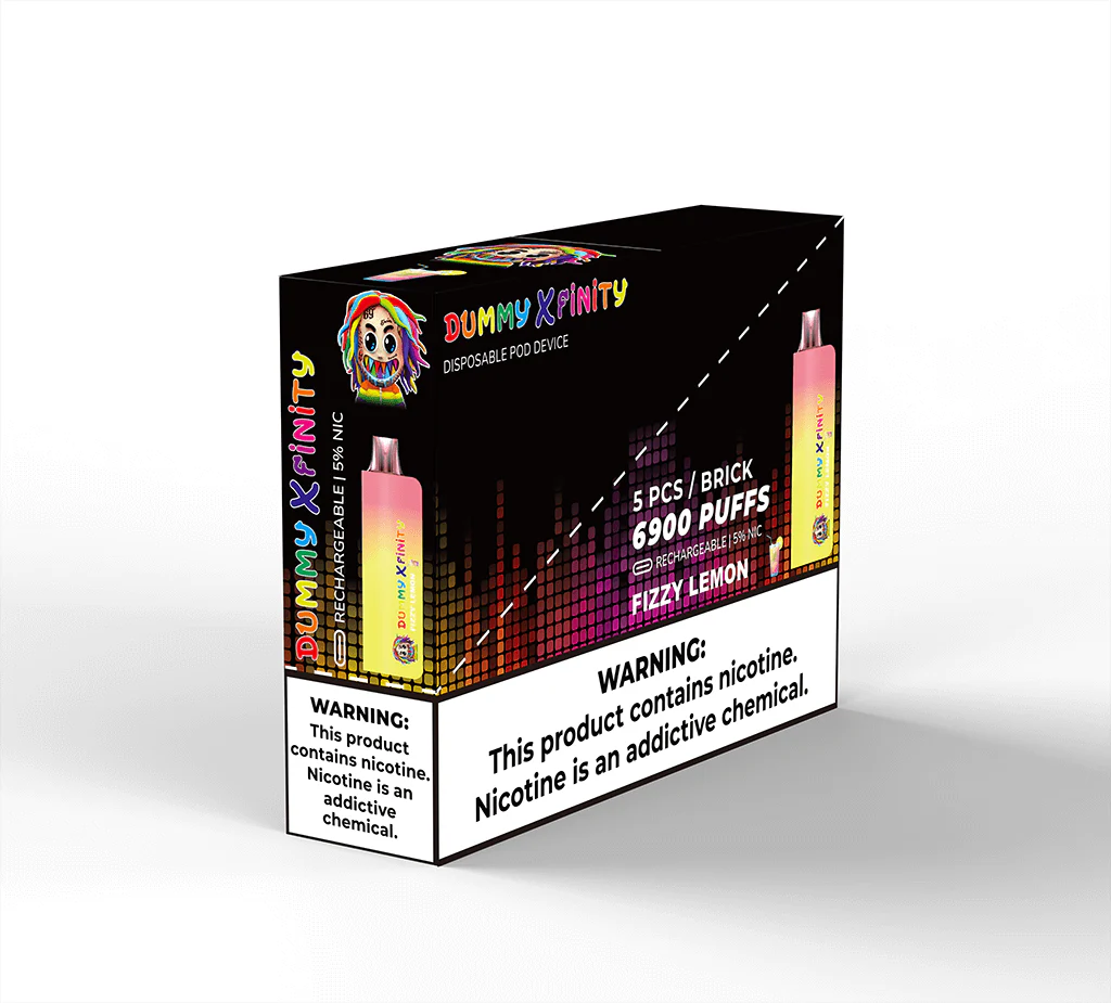 Dummy XFinity By 6ix9ine 6900 Disposable Vape 5 Pack - Image 7