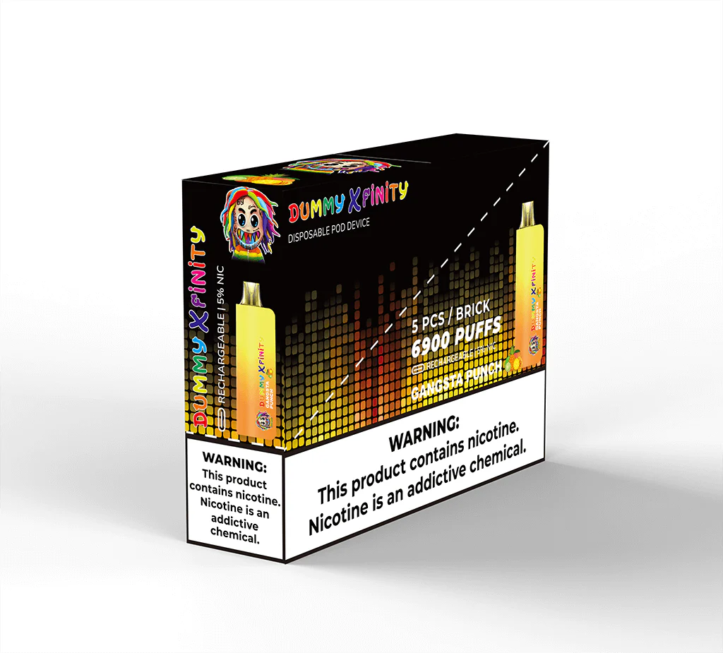 Dummy XFinity By 6ix9ine 6900 Disposable Vape 5 Pack - Image 9