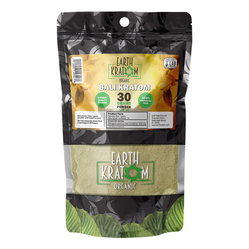 Earth Kratom Organic Powder 30G - Image 3