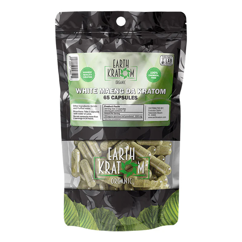 Earth Kratom Organic Capsules (65Ct) - Image 5