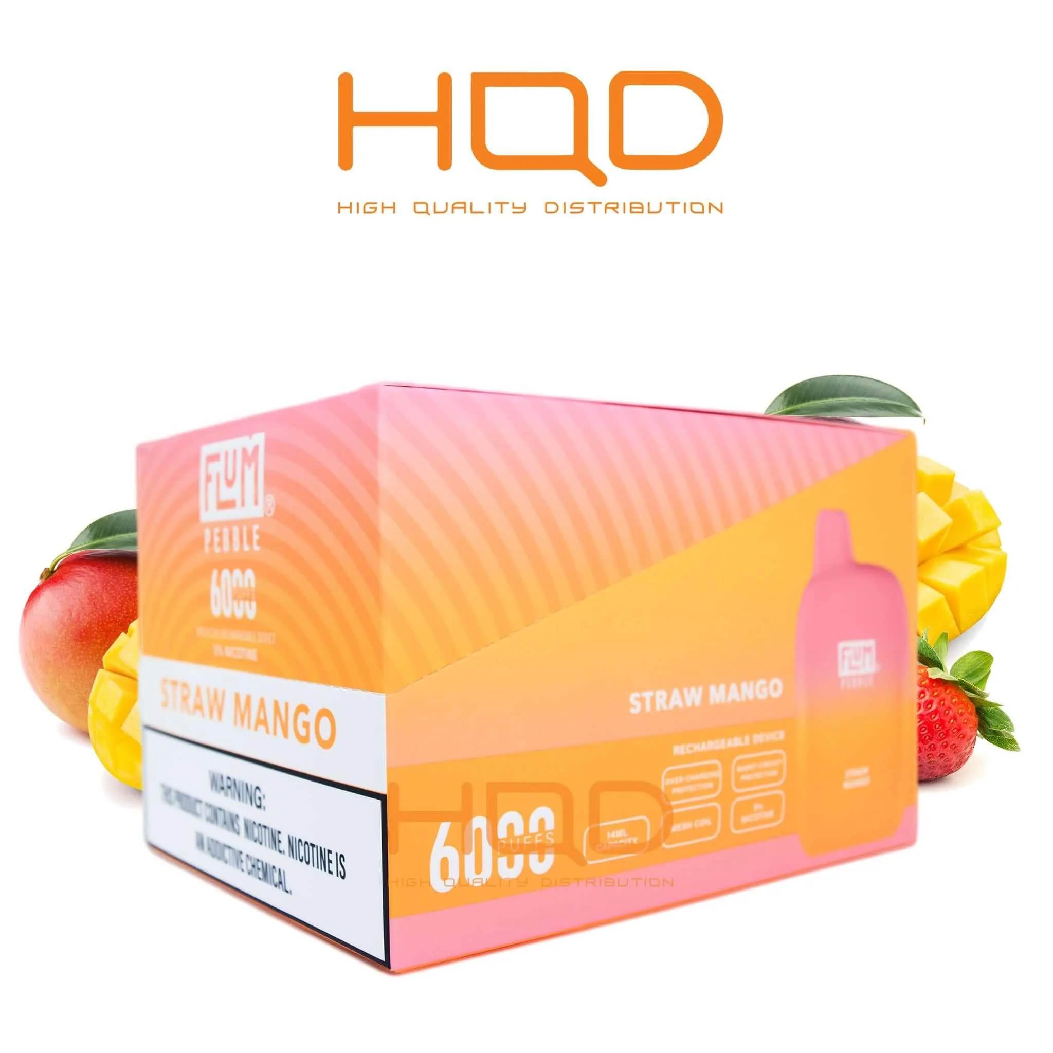 FLUM Pebble 6000 Puffs Disposable Vape Pack 10 Pck - Image 17