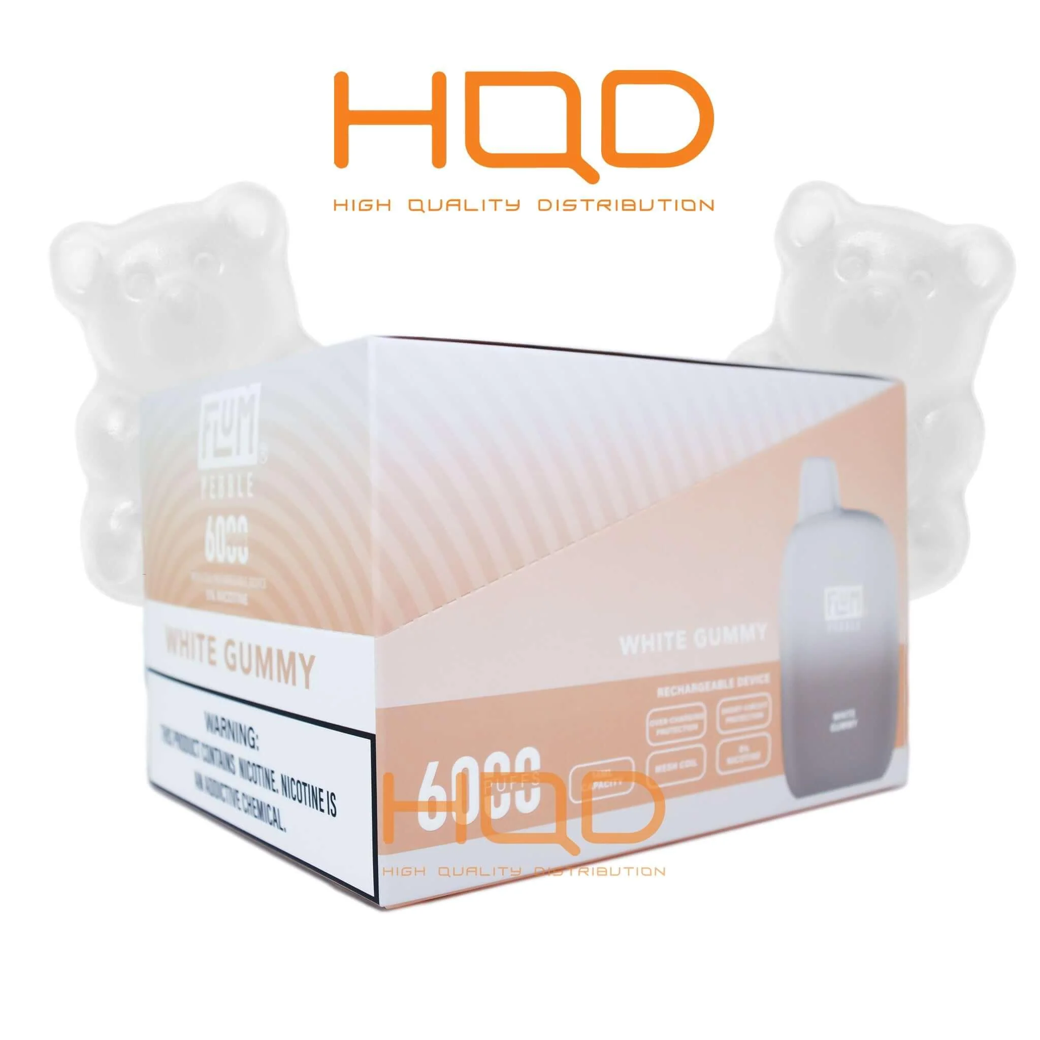 FLUM Pebble 6000 Puffs Disposable Vape Pack 10 Pck - Image 20
