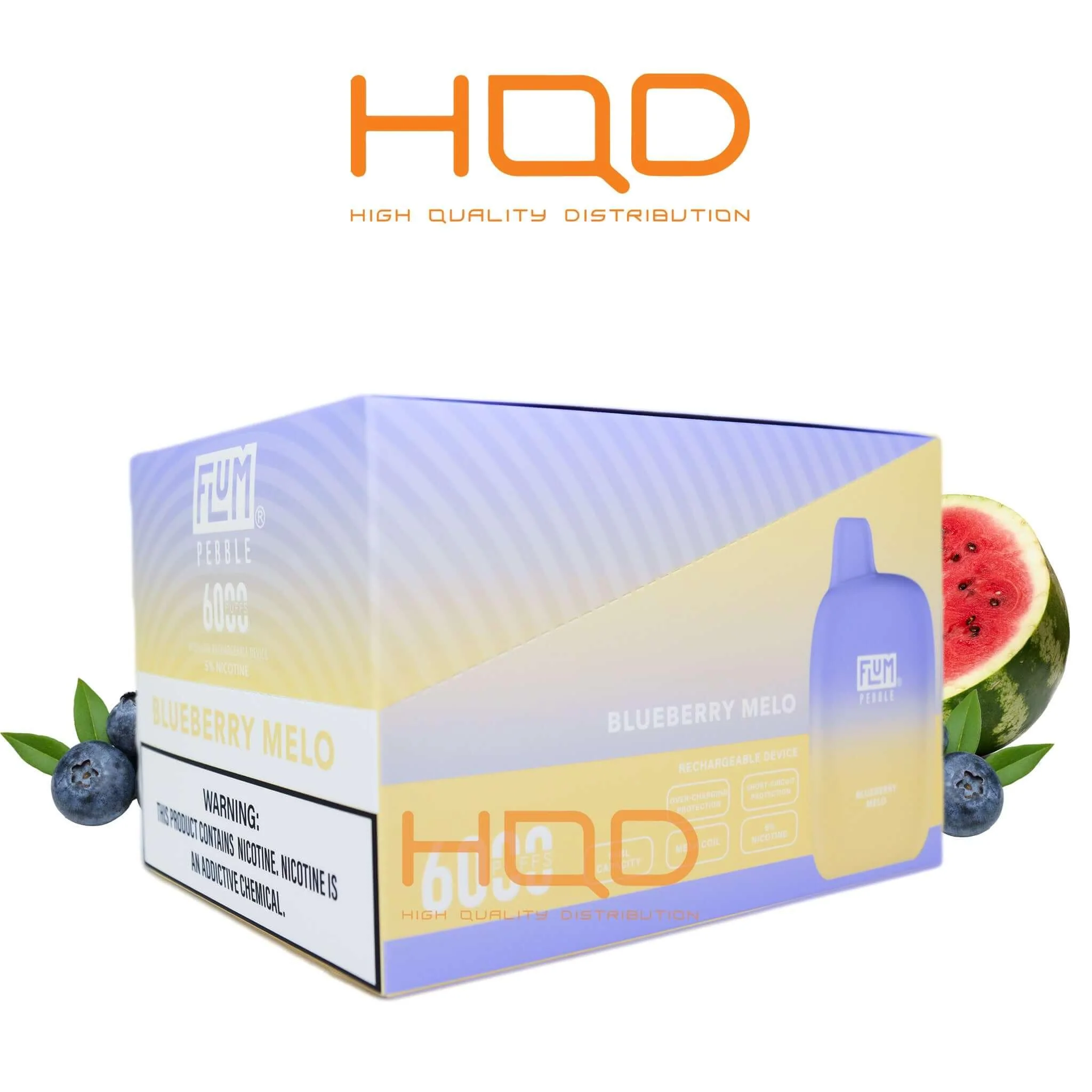 FLUM Pebble 6000 Puffs Disposable Vape Pack 10 Pck - Image 5