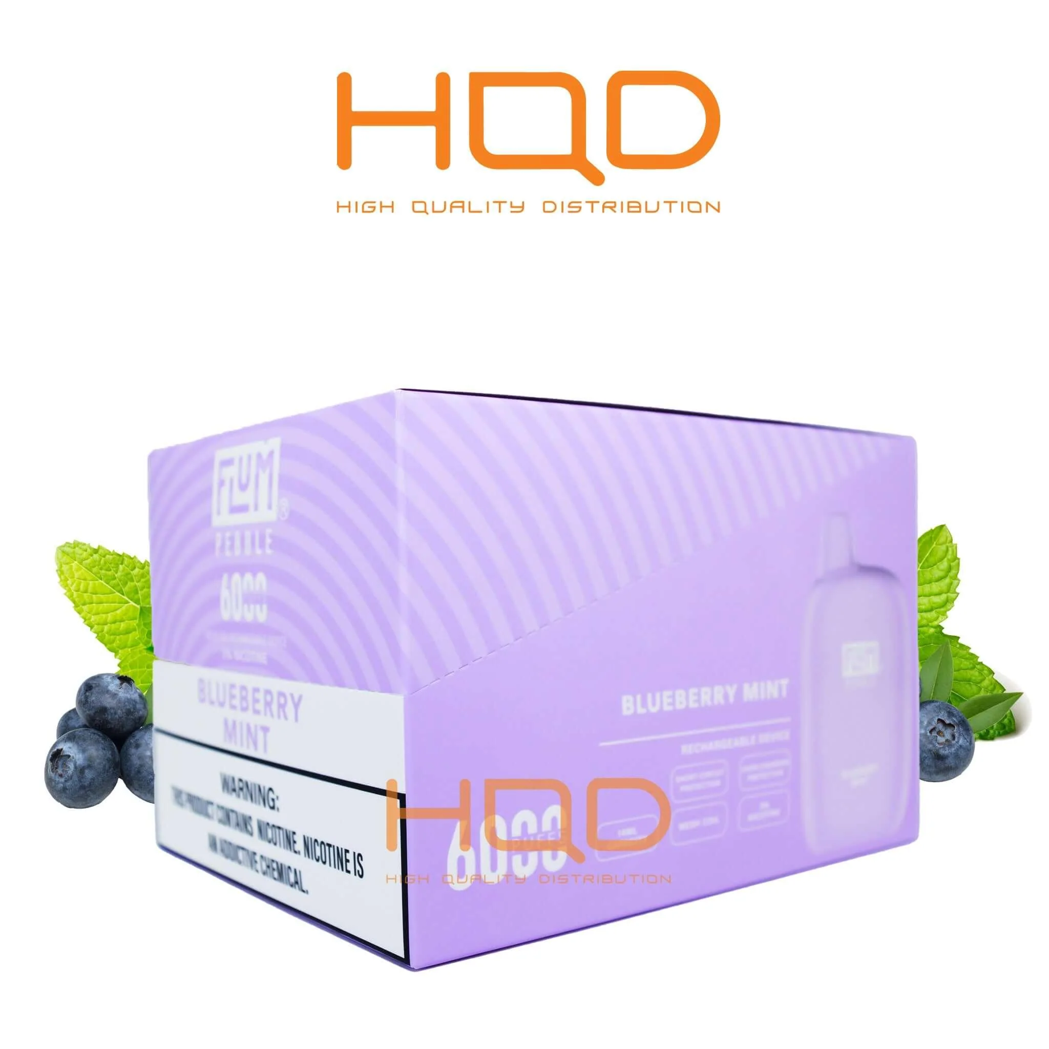 FLUM Pebble 6000 Puffs Disposable Vape Pack 10 Pck - Image 6