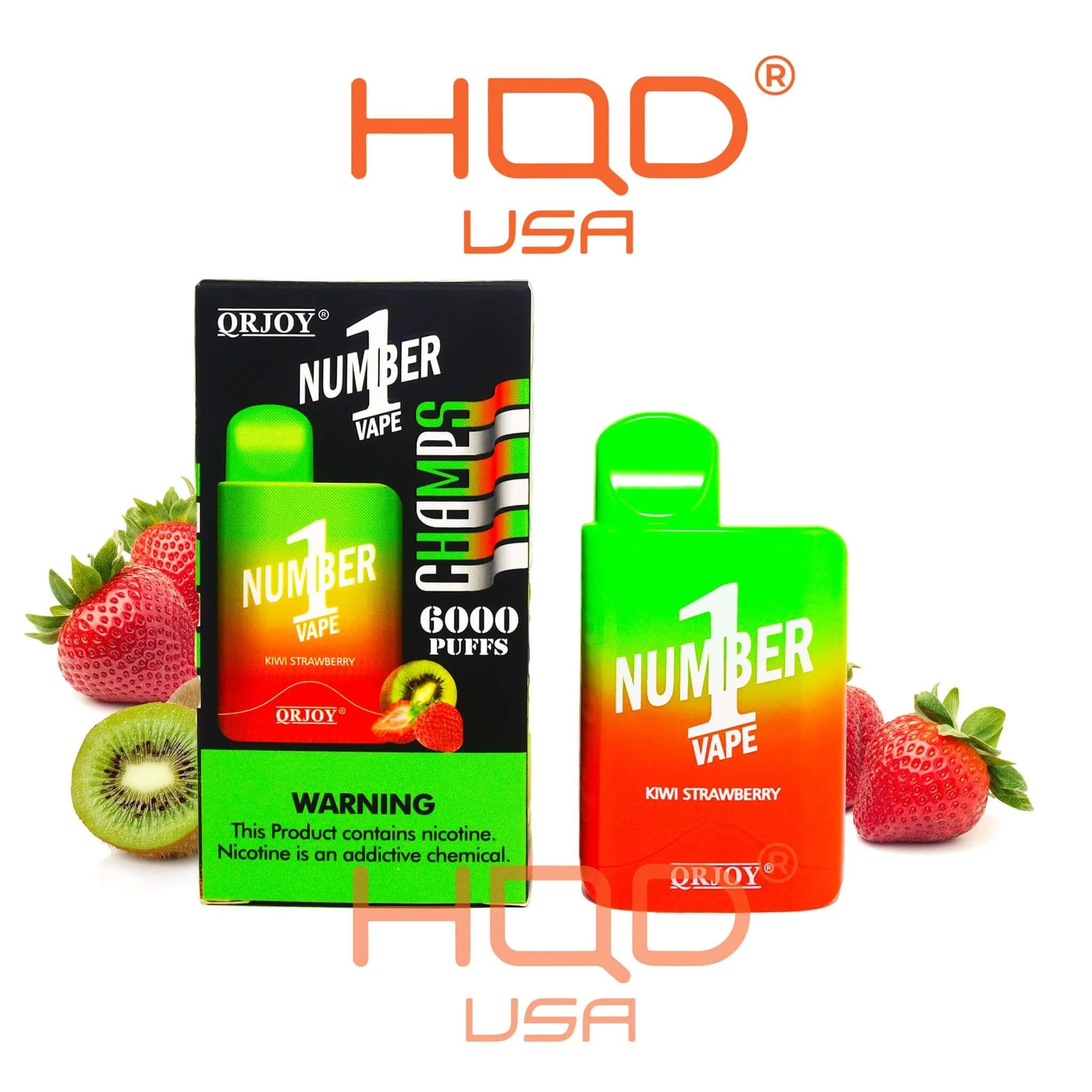 QRJOY CHAMPS Number 1  6000 Disposable Vape - Image 3