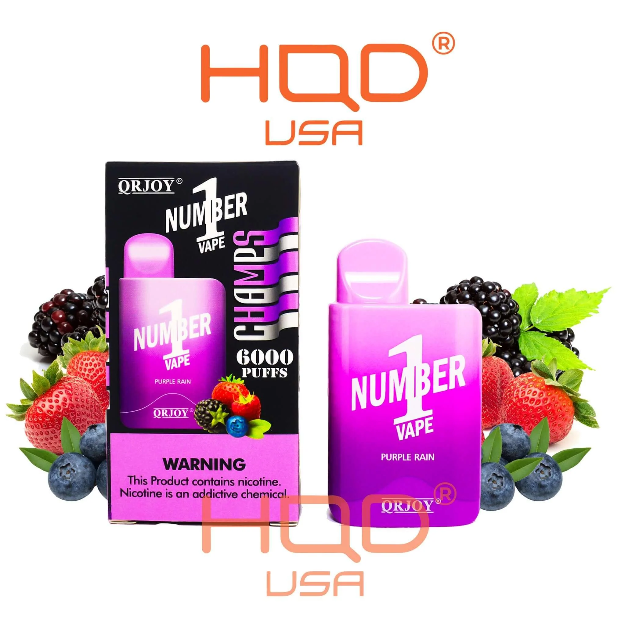 QRJOY CHAMPS Number 1  6000 Disposable Vape - Image 4