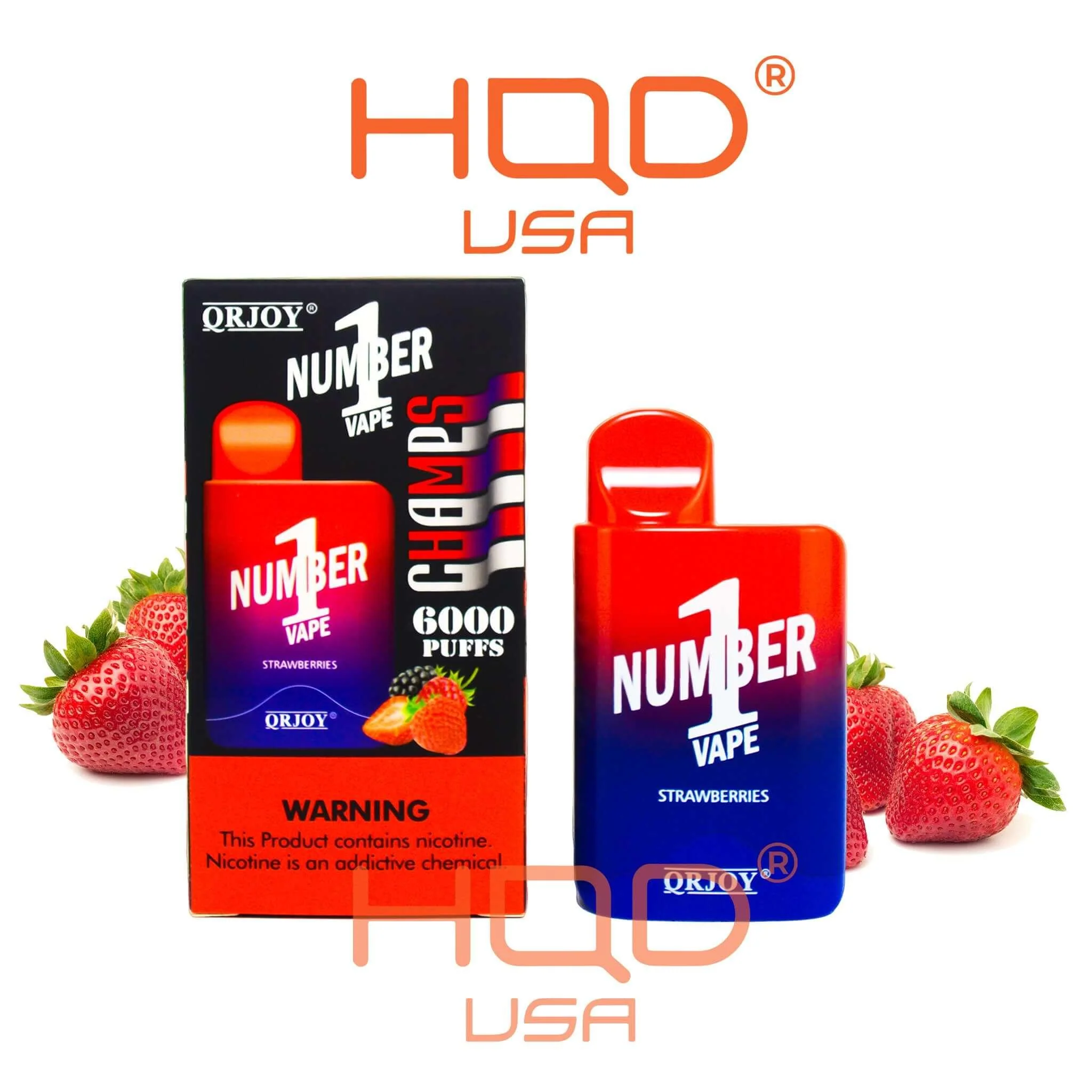 QRJOY CHAMPS Number 1  6000 Disposable Vape - Image 5