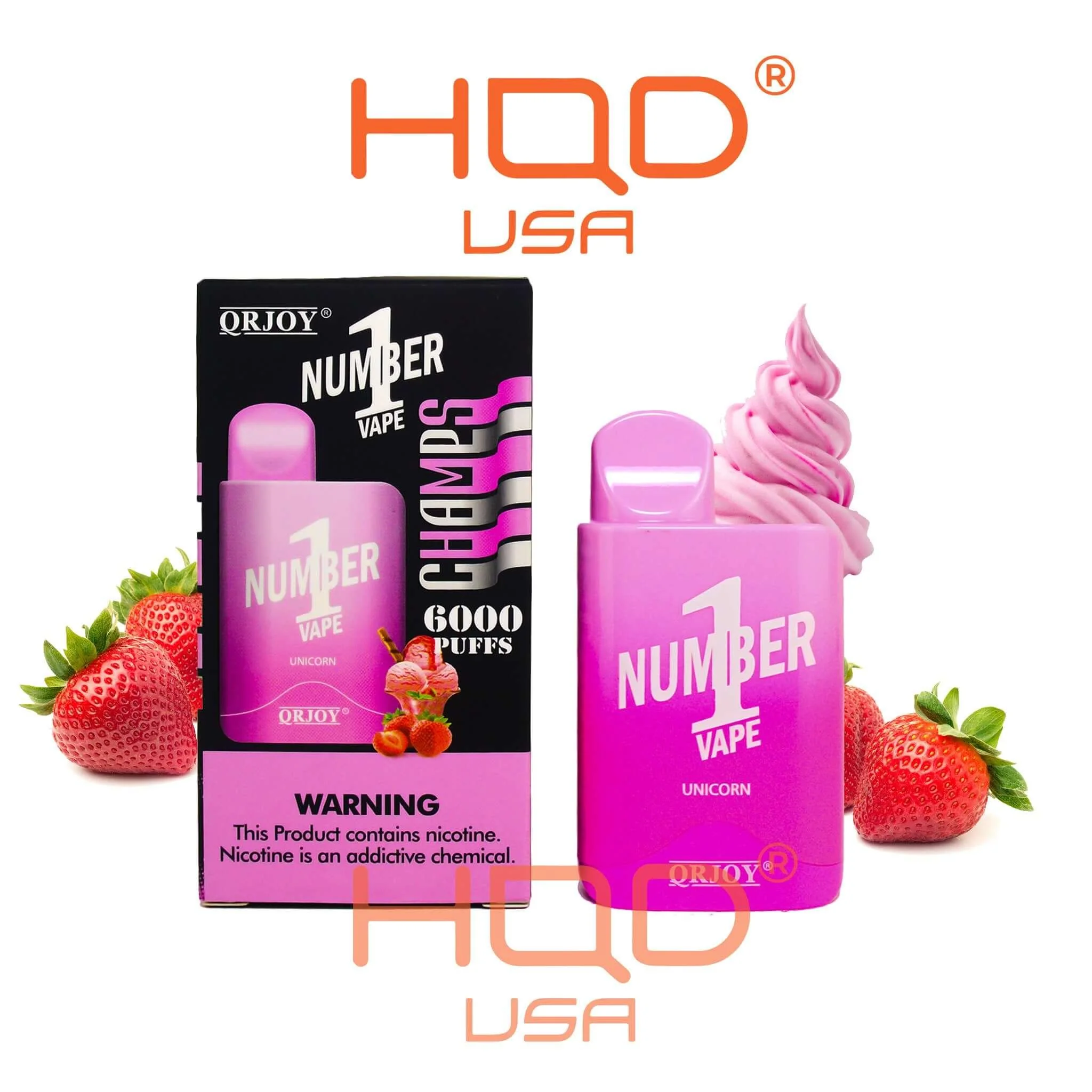 QRJOY CHAMPS Number 1  6000 Disposable Vape - Image 6
