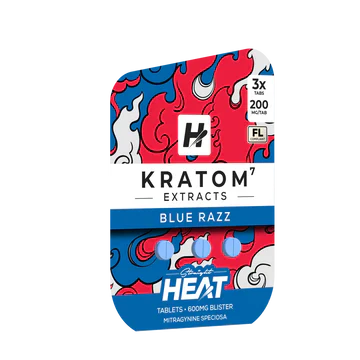 Heat Kratom Extract Tablets 200MG (3Ct) - Image 3