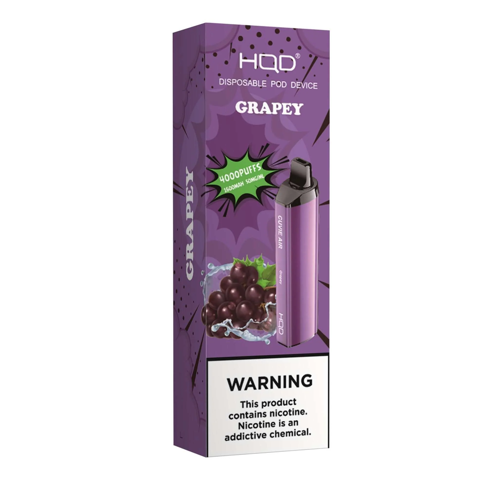 HQD Cuvie Air 4000 Disposable Vape - Image 7
