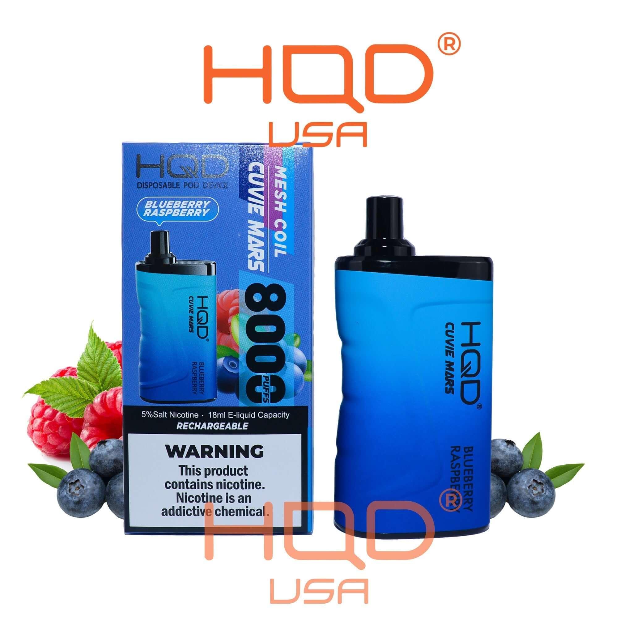 HQD Cuvie Mars 8000 Disposable Vape - Image 6