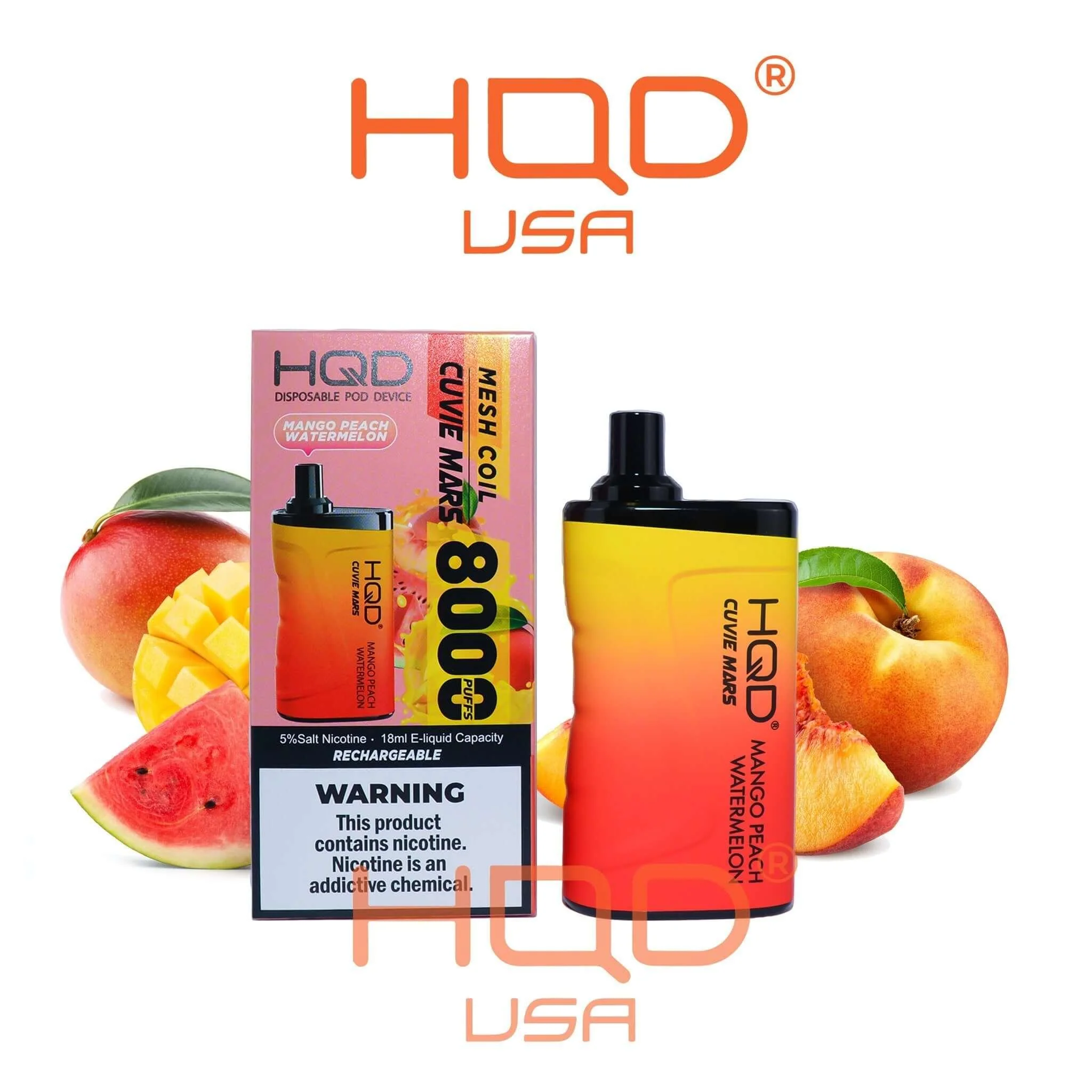 HQD Cuvie Mars 8000 Disposable Vape - Image 7