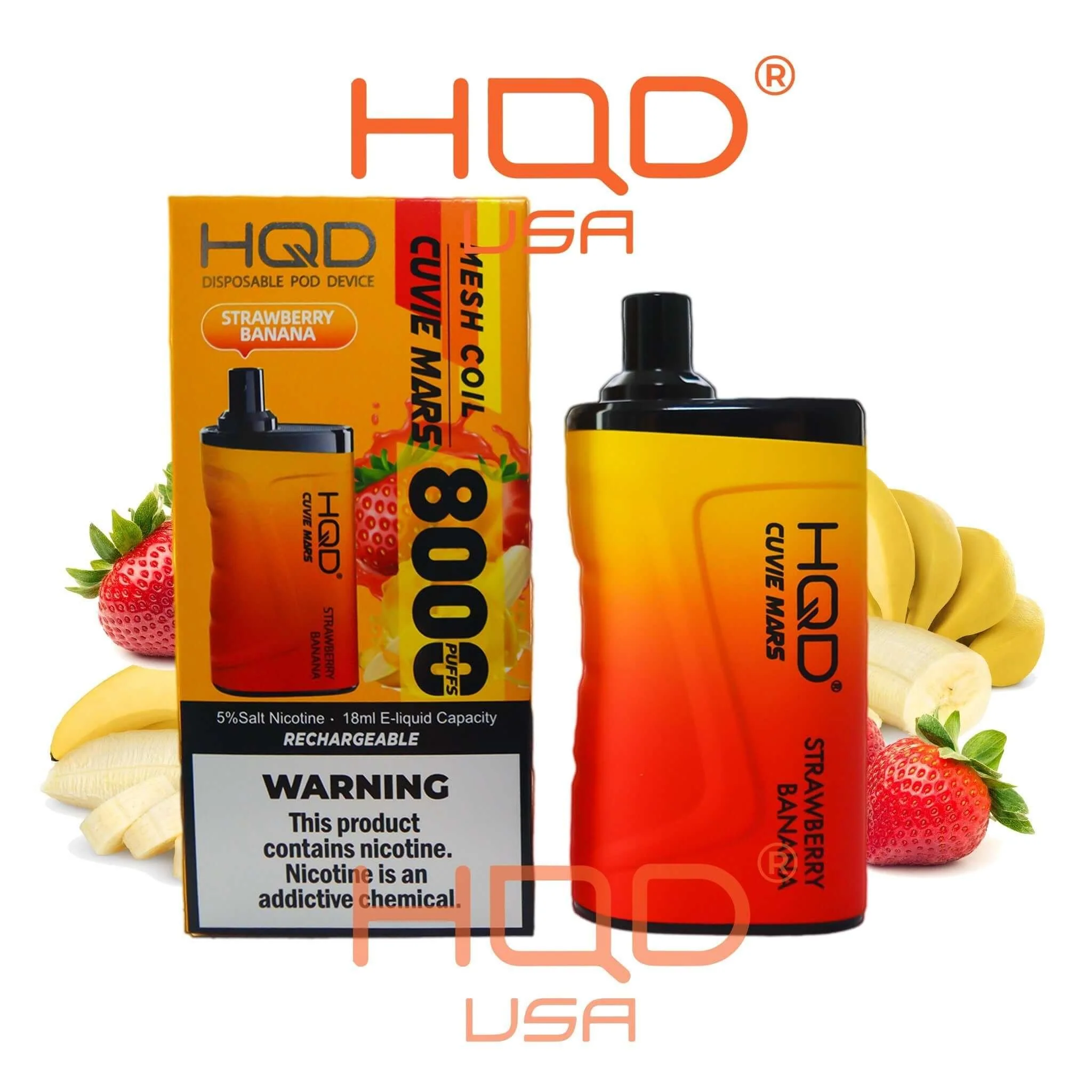 HQD Cuvie Mars 8000 Disposable Vape - Image 8