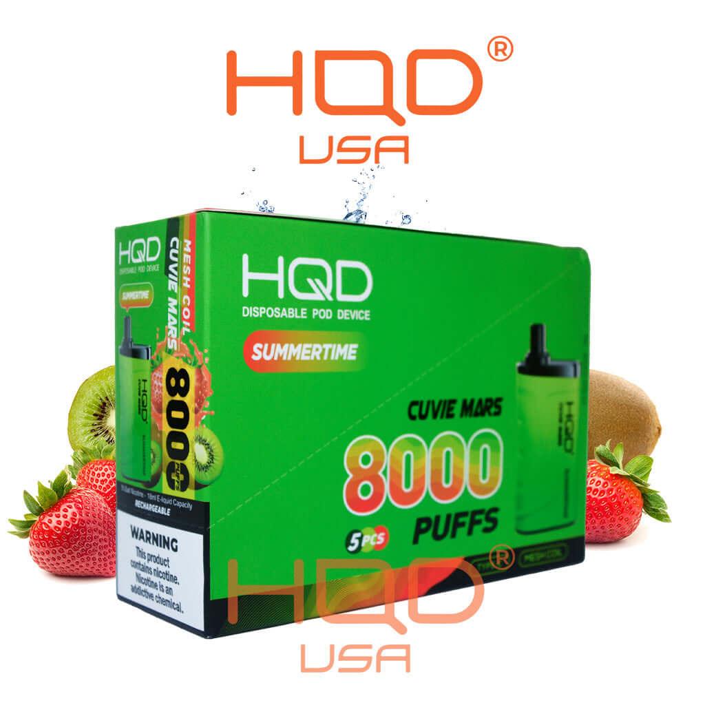 HQD Cuvie Mars 8000 Disposable Vape 5 Pck - Image 25