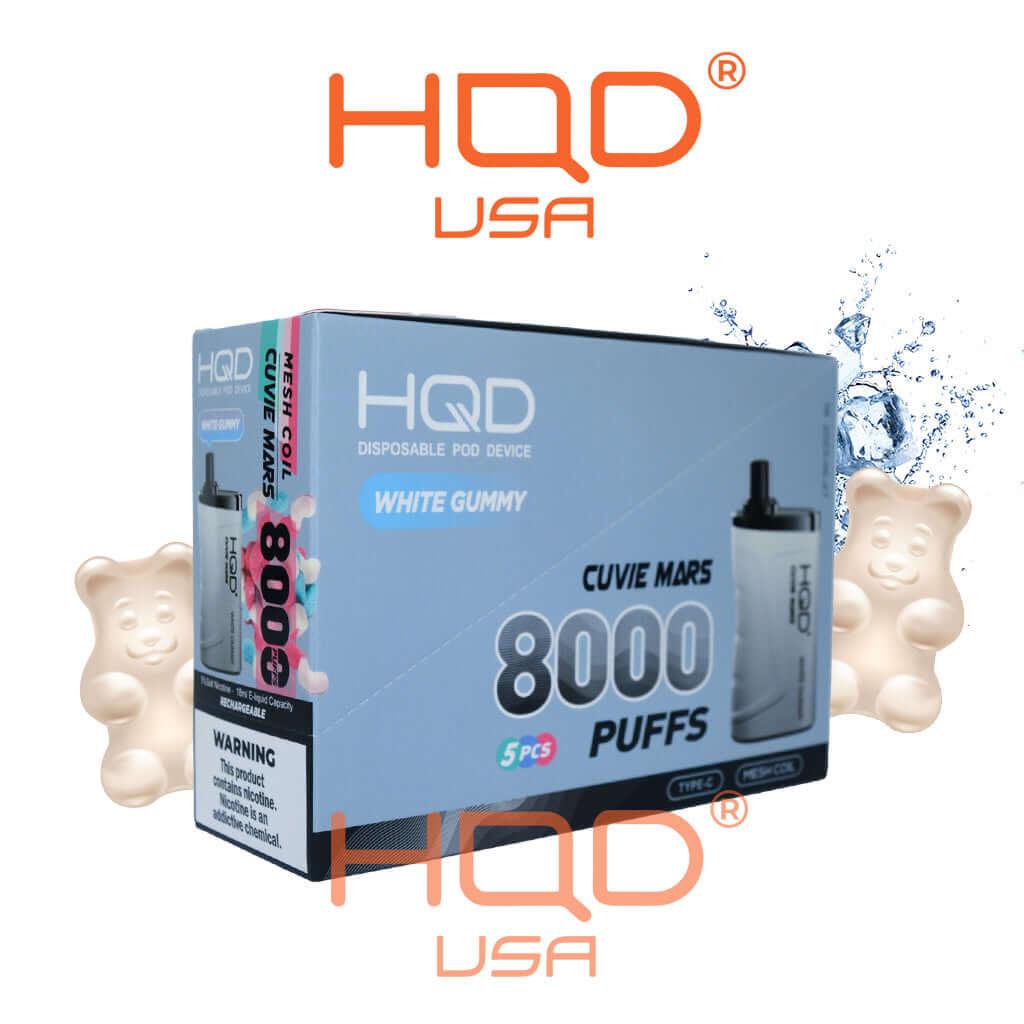 HQD Cuvie Mars 8000 Disposable Vape 5 Pck - Image 27