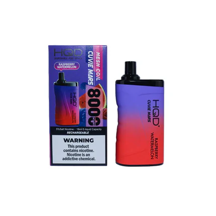 HQD Cuvie Mars 8000 Disposable Vape 5 Pck - Image 29