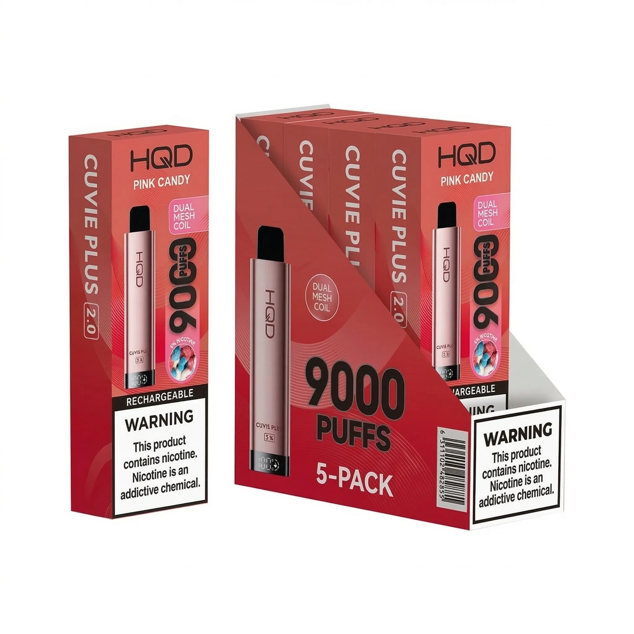 HQD Cuvie Plus 2.0 9000 Disposable Vape 5 Pack - Image 21