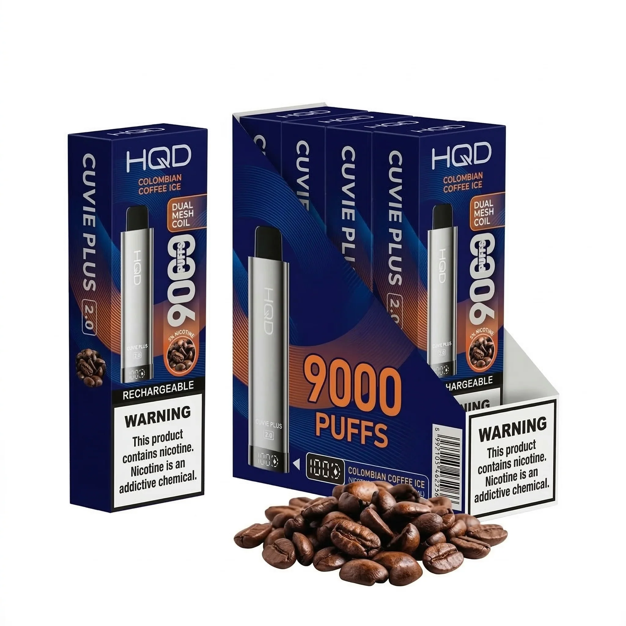HQD Cuvie Plus 2.0 9000 Disposable Vape 5 Pack - Image 24