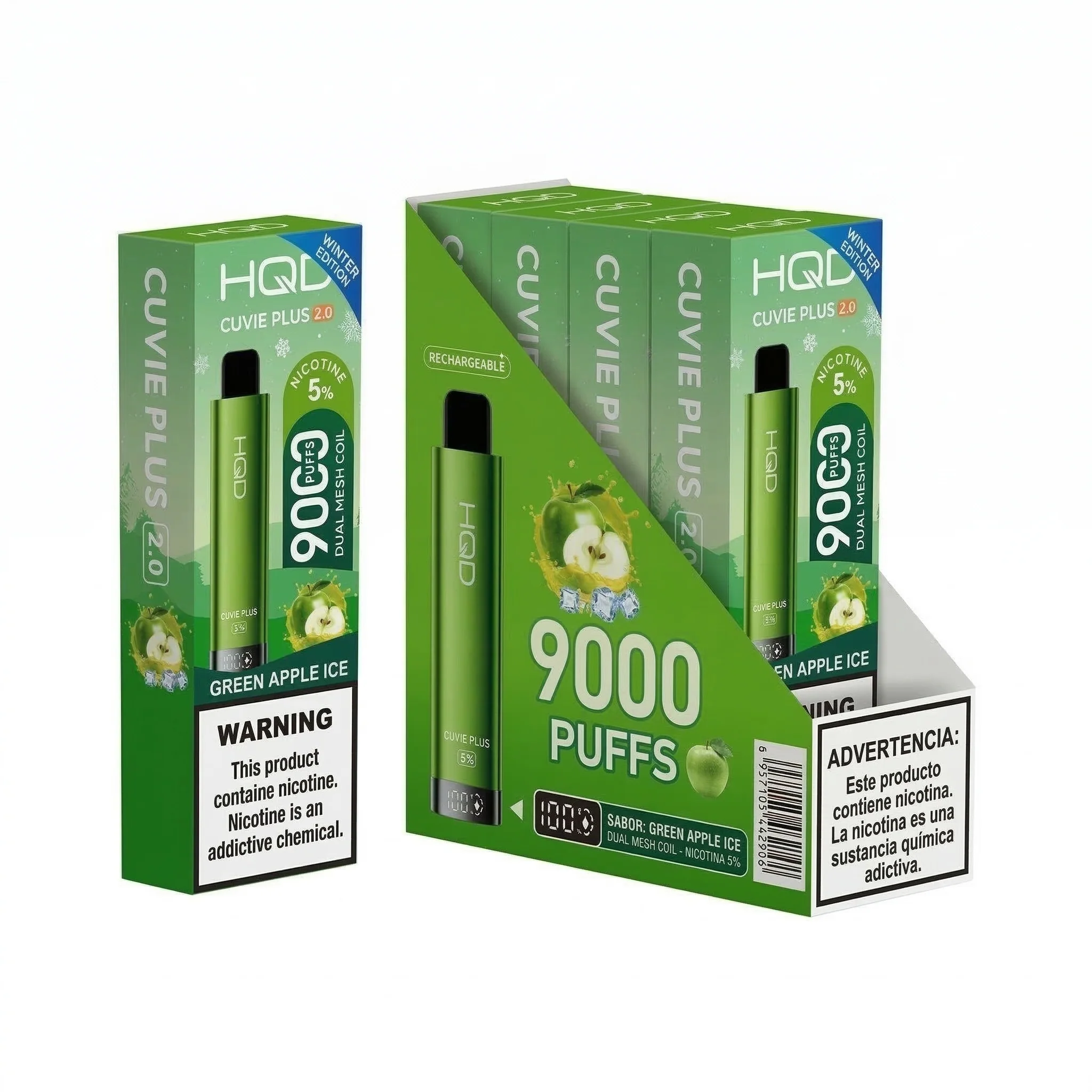HQD Cuvie Plus 2.0 9000 Disposable Vape 5 Pack - Image 27