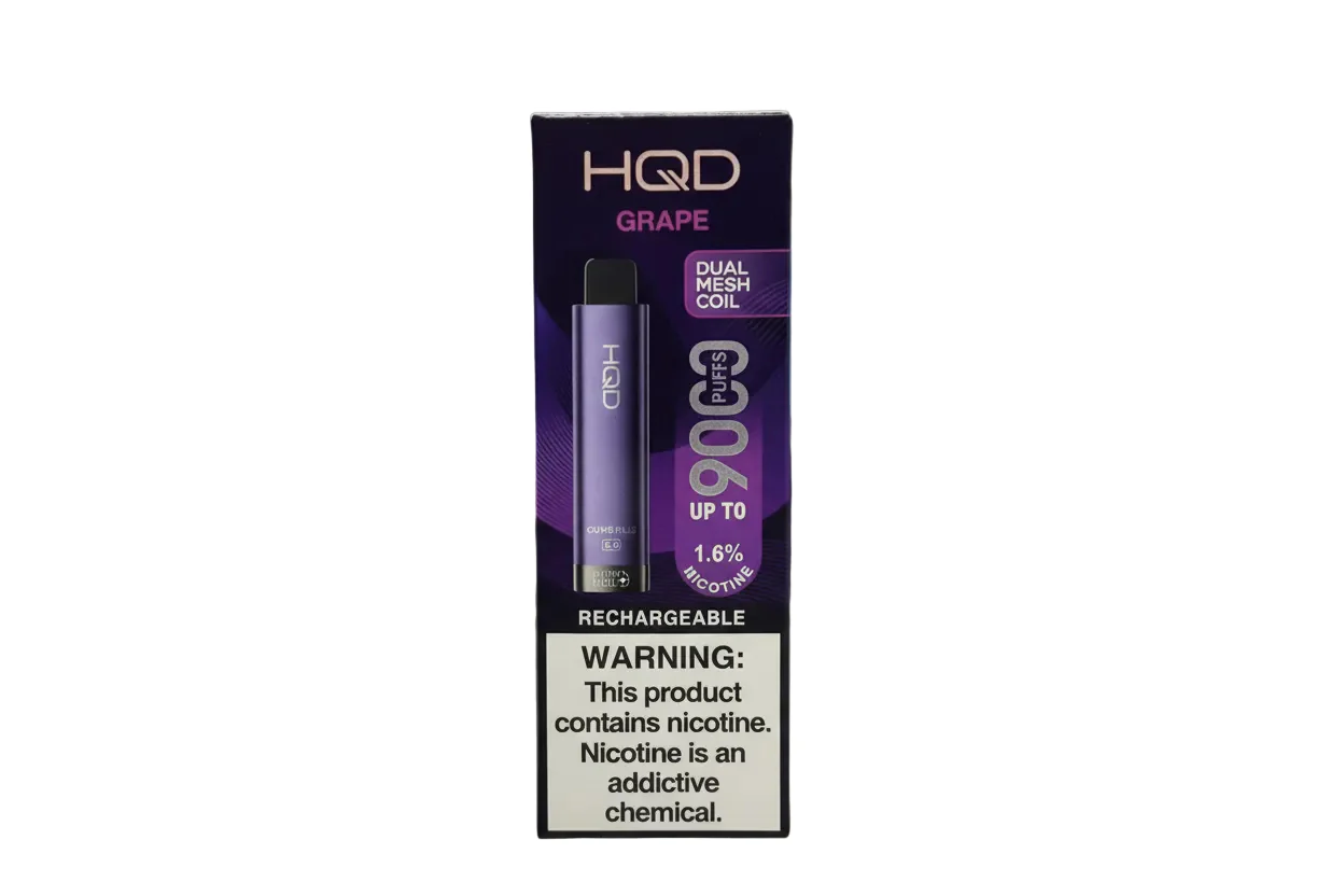 HQD Cuvie Plus 2.0 9000 Up to 1.6% Disposable Vape - Image 3