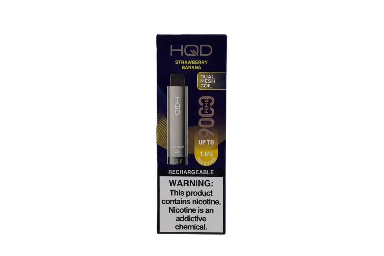 HQD Cuvie Plus 2.0 9000 Up to 1.6% Disposable Vape - Image 4