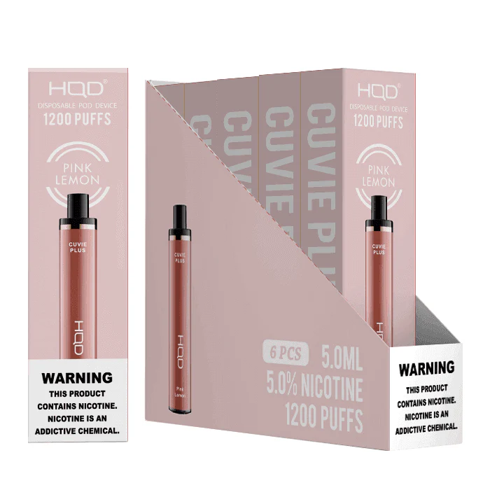 HQD Cuvie Plus 1200 Disposable Vape 6 Pack - Image 23
