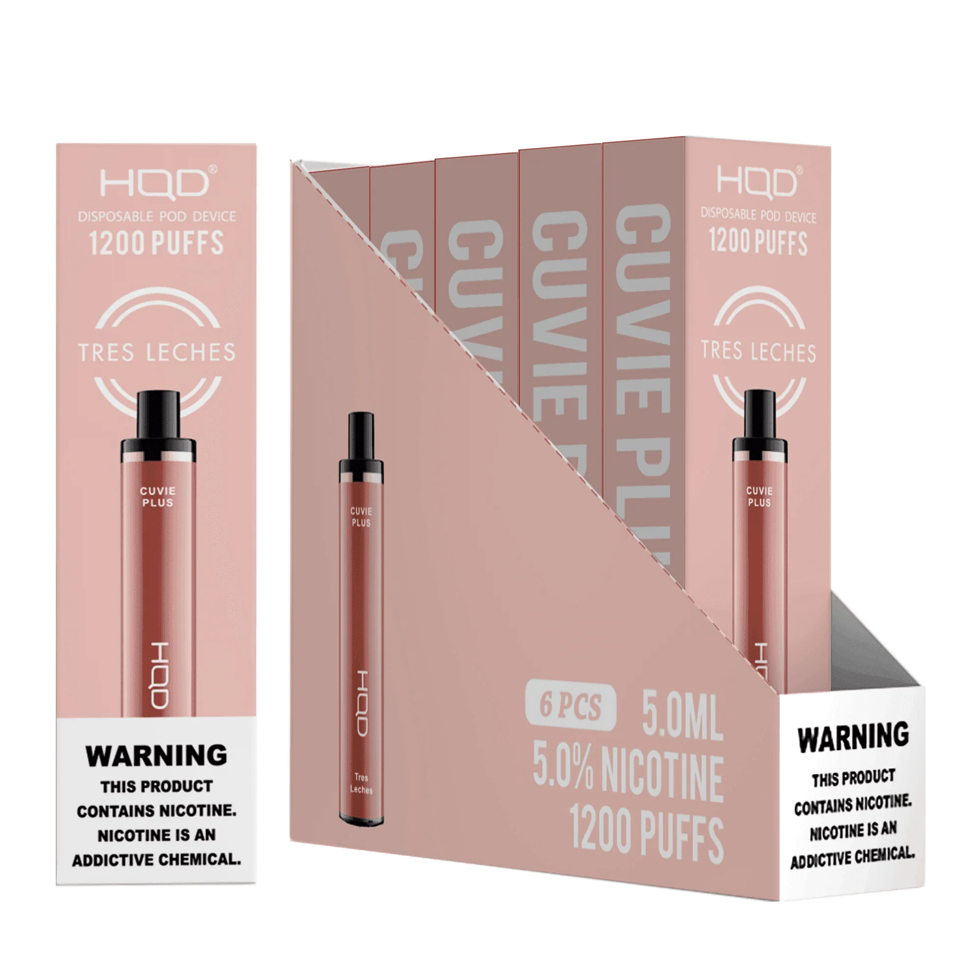 HQD Cuvie Plus 1200 Disposable Vape 6 Pack - Image 24