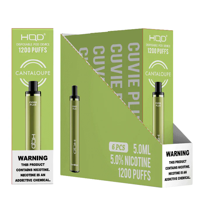 HQD Cuvie Plus 1200 Disposable Vape 6 Pack - Image 25