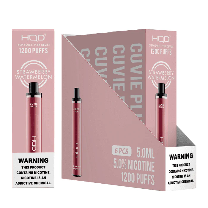 HQD Cuvie Plus 1200 Disposable Vape 6 Pack - Image 26