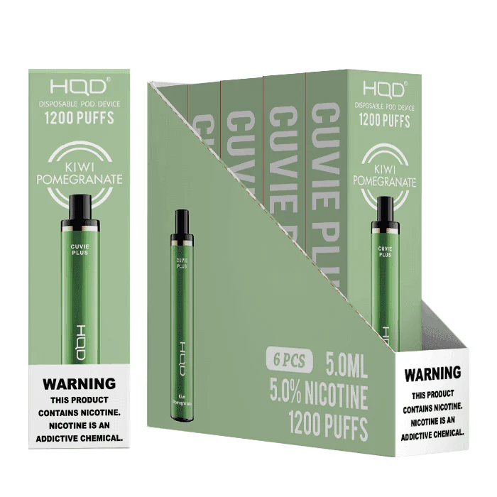HQD Cuvie Plus 1200 Disposable Vape 6 Pack - Image 42