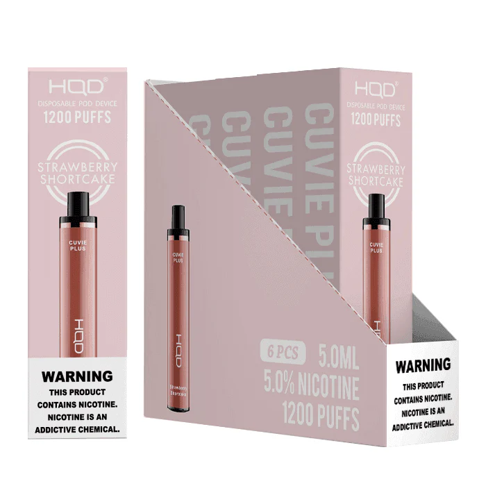 HQD Cuvie Plus 1200 Disposable Vape 6 Pack - Image 46