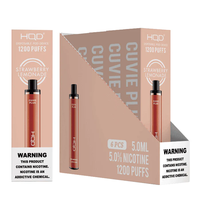 HQD Cuvie Plus 1200 Disposable Vape 6 Pack - Image 47