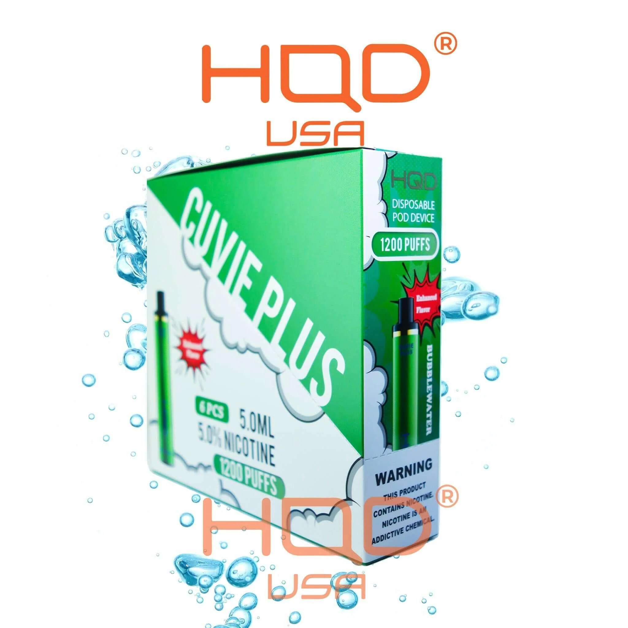 HQD Cuvie Plus 1200 Disposable Vape 6 Pack - Image 49