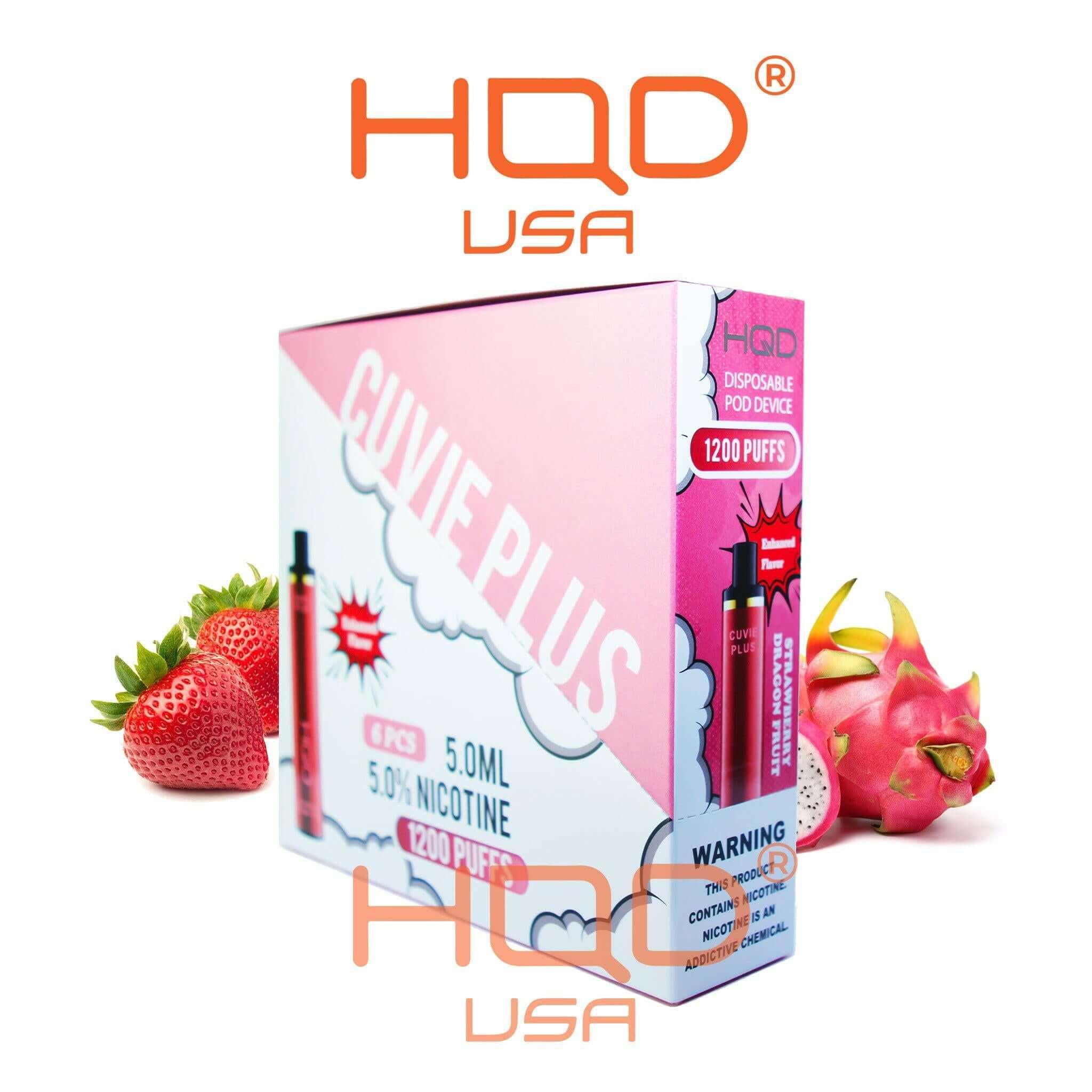HQD Cuvie Plus 1200 Disposable Vape 6 Pack - Image 50