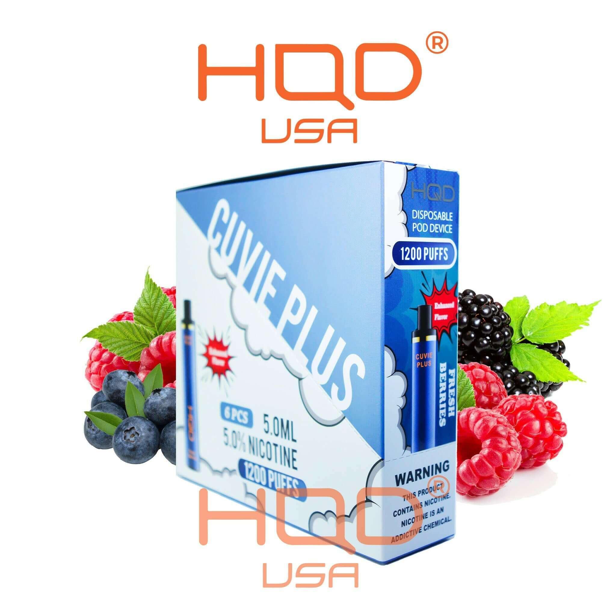 HQD Cuvie Plus 1200 Disposable Vape 6 Pack - Image 51