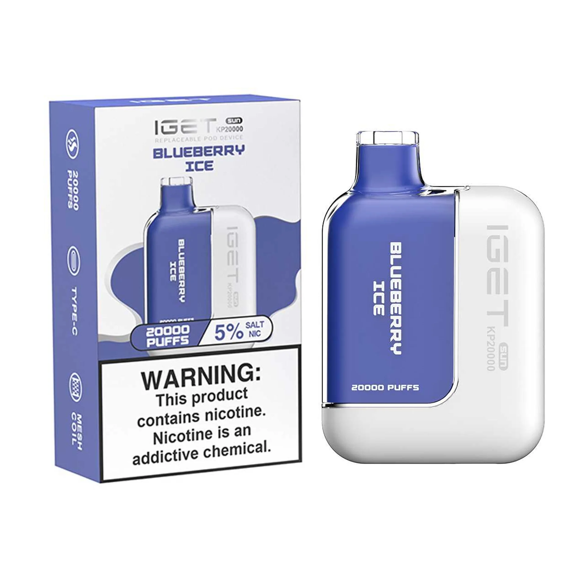 iGET KP20000 Replaceable Pod Device - Image 3